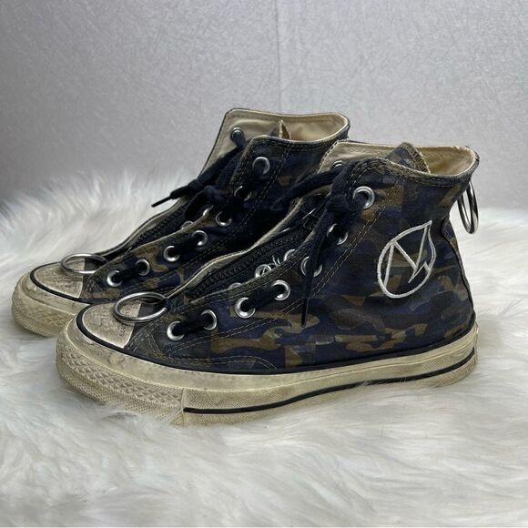 Converse X Undercover Chuck 70 Hi New Warriors Camo Shoe - Picture 1 of 9